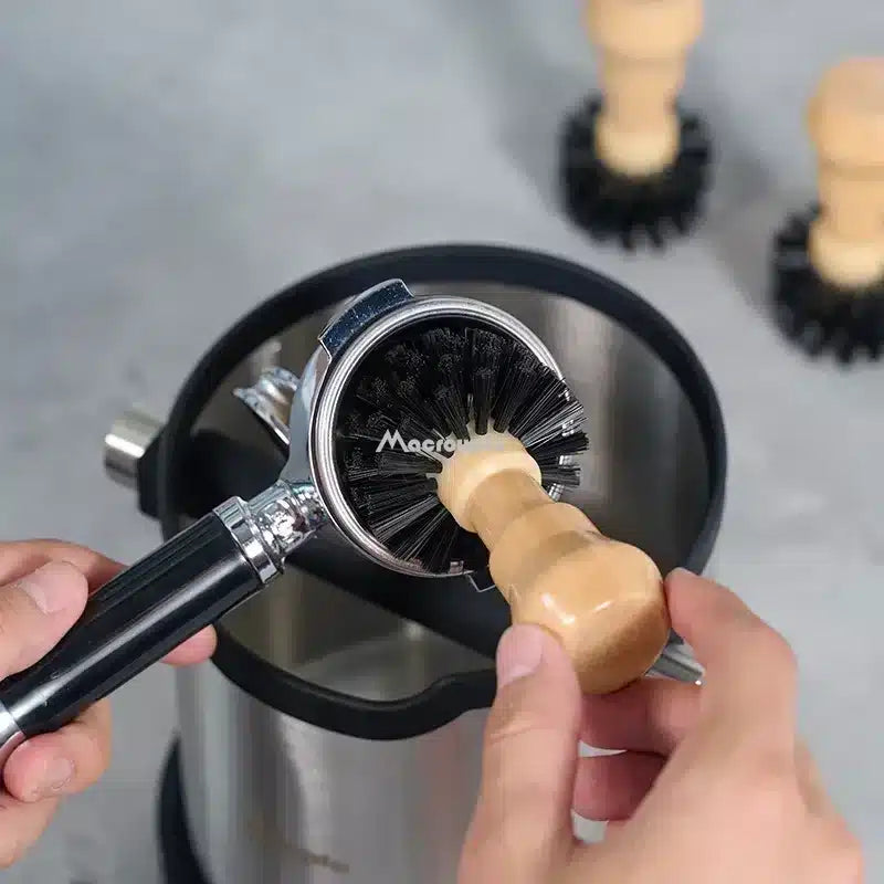 Brosse pour Porte-Filtre en Bois - 51MM, 54MM, 58MM - vue 3