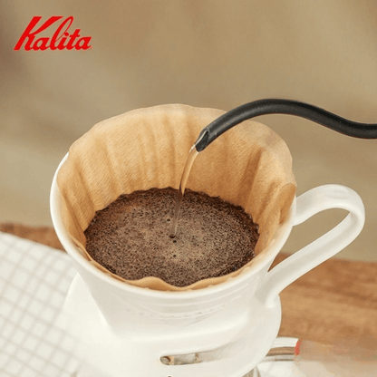 Filtre en Éventail Kalita en Papier Haute Qualité pour Café 100 Pièces - vue 2