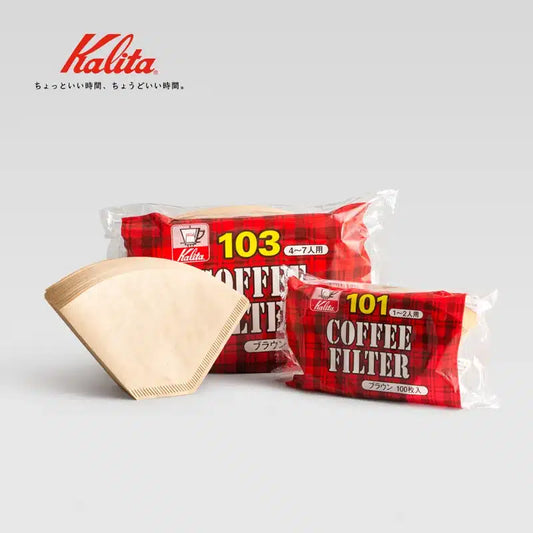 Filtre en Éventail Kalita en Papier Haute Qualité pour Café 100 Pièces - vue 1