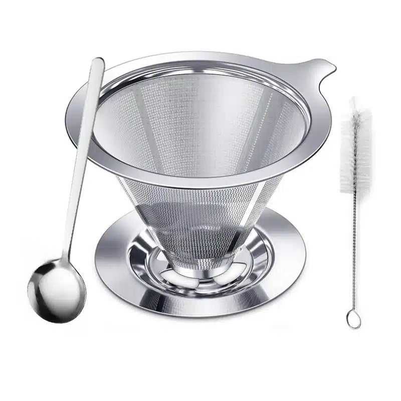 Kit Barista Débutant en Acier Inoxydable avec Accessoires Complets - vue 6