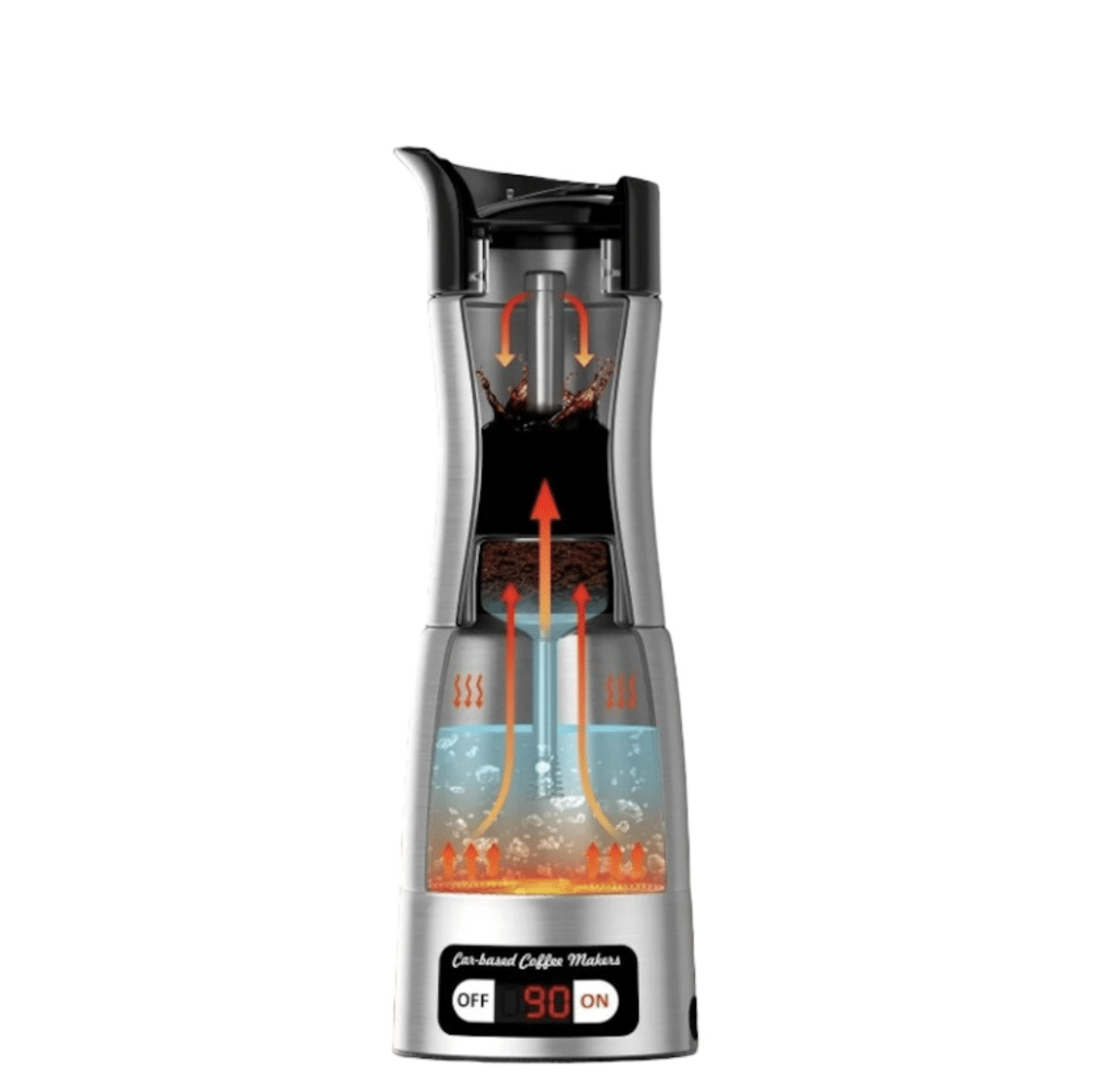 Cafetière 24V Ergonomique pour Camion - Café Chaud en Route - vue 2