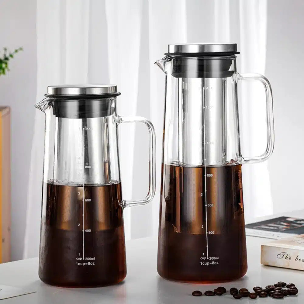 Cafetière à Infusion Froid en Verre 1L - 2L - vue 3