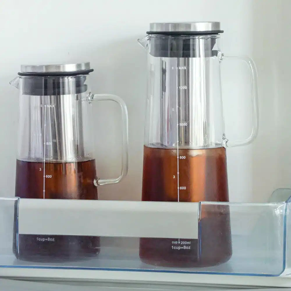 Cafetière à Infusion Froid en Verre 1L - 2L - vue 4