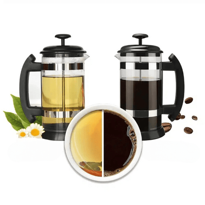 Cafetière à Pression en Verre Borosilicate 1L - vue 4