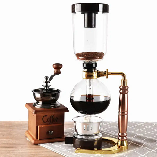Cafetière à Siphon Moderne en Verre 380ML - 600ML - vue 1