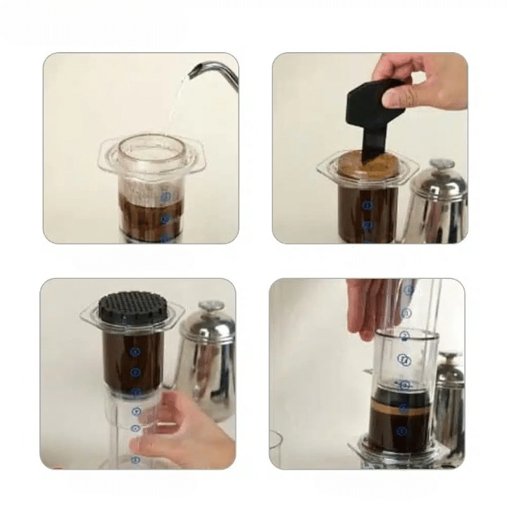 Cafetière Aeropress en Verre Élégante Portable 250ML - vue 5