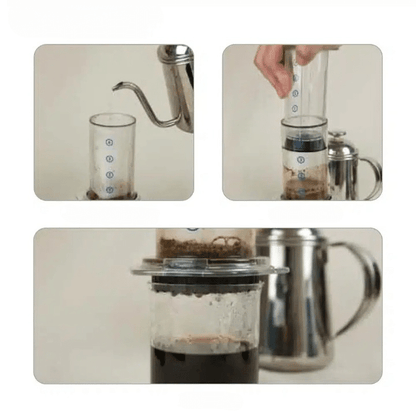 Cafetière Aeropress en Verre Élégante Portable 250ML - vue 6