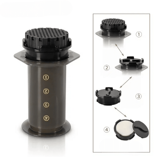 Cafetière Aeropress Portable en Plastique Design Compact 350ML - vue 1