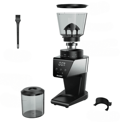 Cafetière Distributeur Automatique en Acier Inoxydable avec Moulin Intégré - vue 3