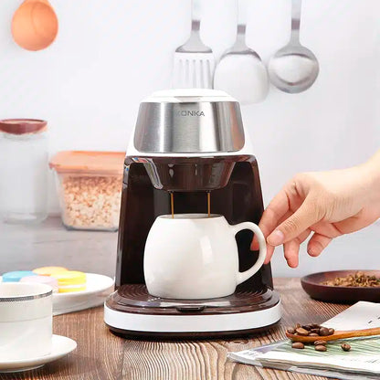 Cafetière Électrique Compacte avec Moulin à Café Intégré 1,2L - vue 1