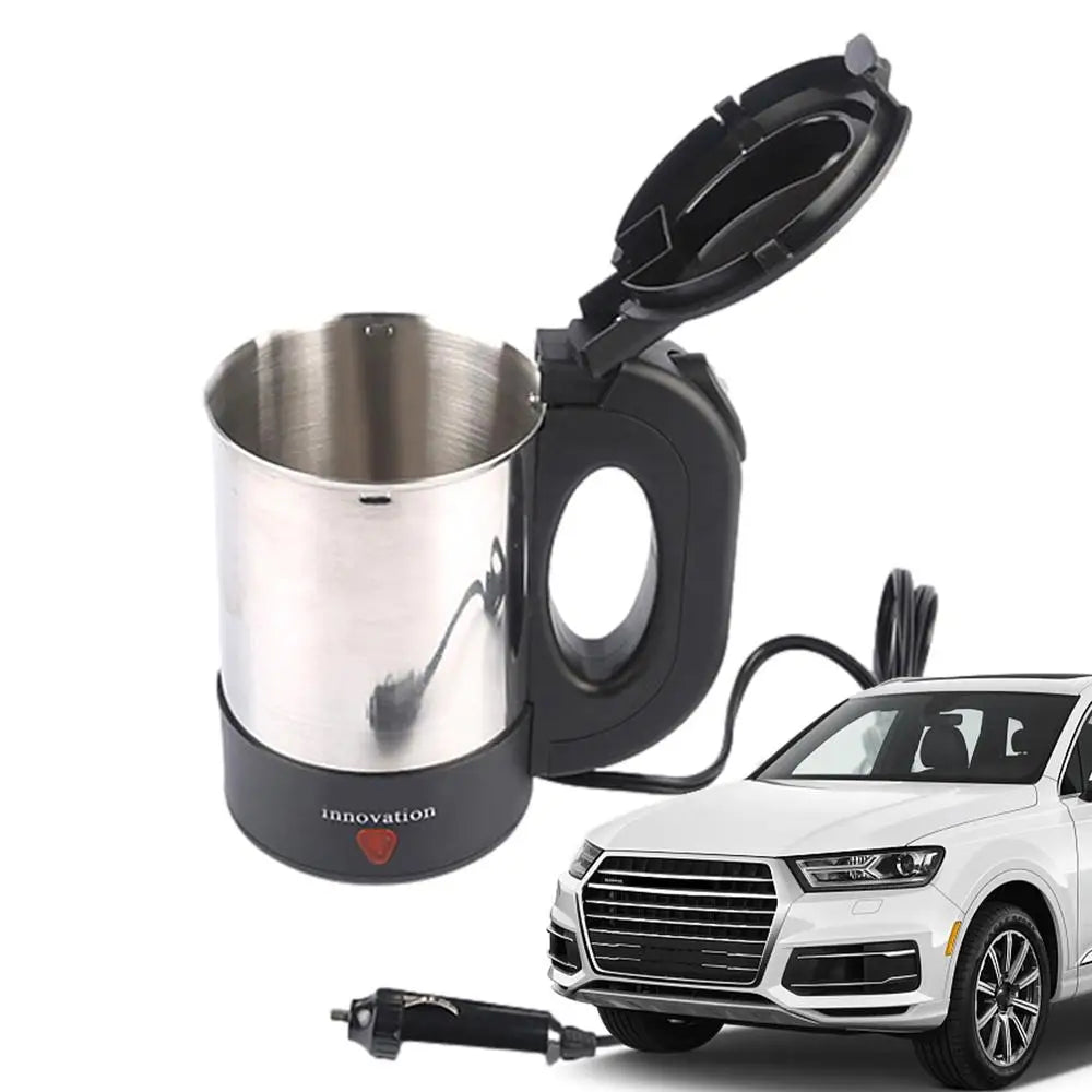 Cafetière Électrique en Acier Inoxydable Allume Cigare 12V - vue 4