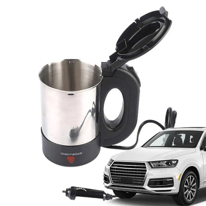 Cafetière Électrique en Acier Inoxydable Allume Cigare 12V - vue 4