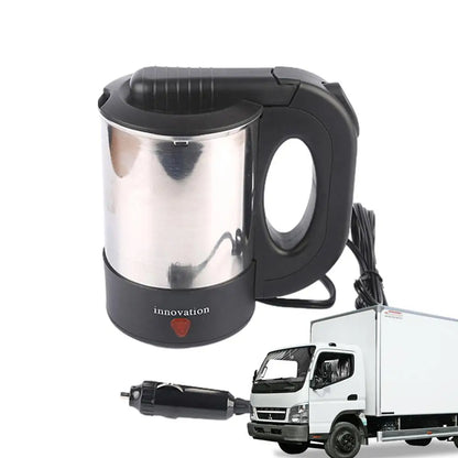 Cafetière Électrique en Acier Inoxydable Allume Cigare 12V - vue 5
