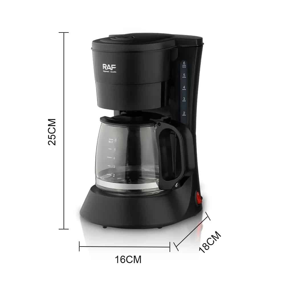 Cafetière Électrique en Verre 600ML - Prépare 5 Tasses de Café - vue 3