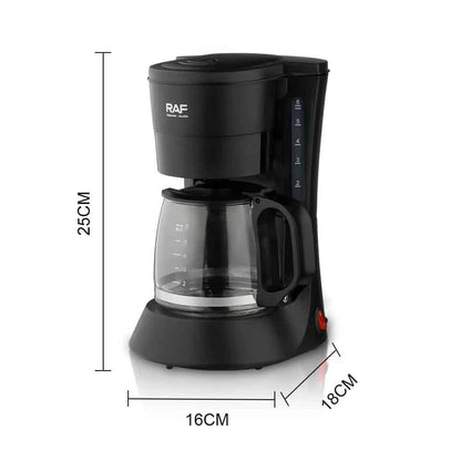 Cafetière Électrique en Verre 600ML - Prépare 5 Tasses de Café - vue 3