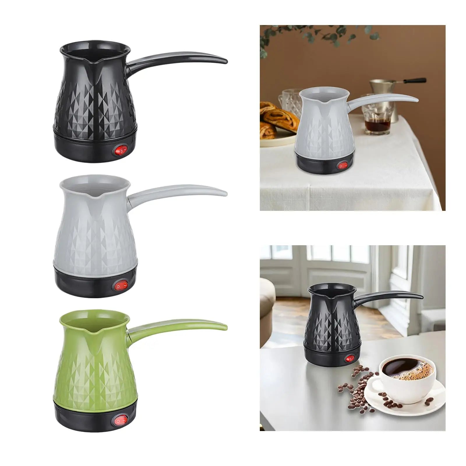Cafetière Électrique Turque Portable 500ML - Café Riche en Voyage - vue 1