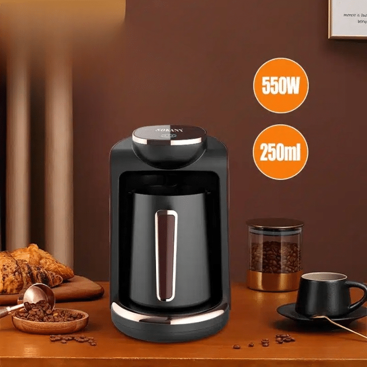 Cafetière en Acier Inoxydable Design Compact 250ML - vue 4