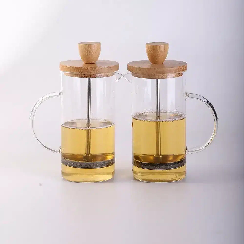 Cafetière en Verre Borosilicate avec Filtre en Acier Inoxydable 1L - vue 5
