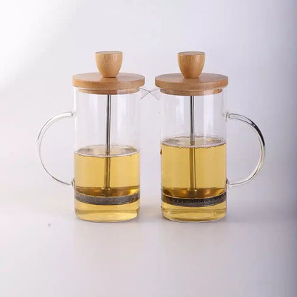 Cafetière en Verre Borosilicate avec Filtre en Acier Inoxydable 1L - vue 5