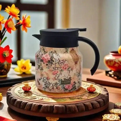 Cafetière en Verre Grande Capacité 1L avec Système de Séparation - vue 1