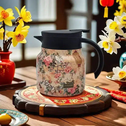 Cafetière en Verre Grande Capacité 1L avec Système de Séparation - vue 4