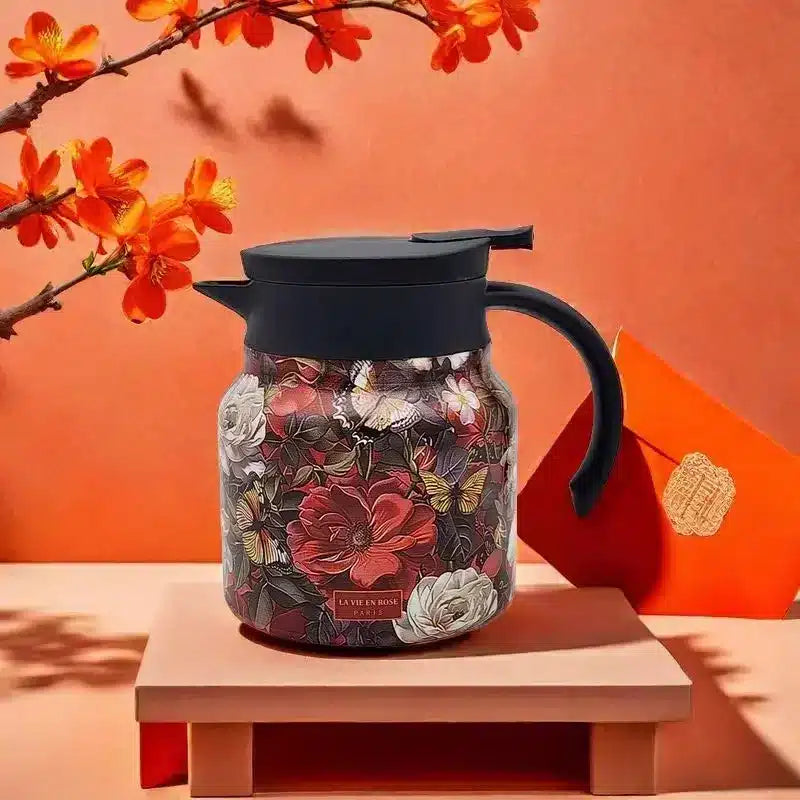 Cafetière en Verre Grande Capacité 1L avec Système de Séparation - vue 6