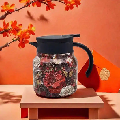 Cafetière en Verre Grande Capacité 1L avec Système de Séparation - vue 6