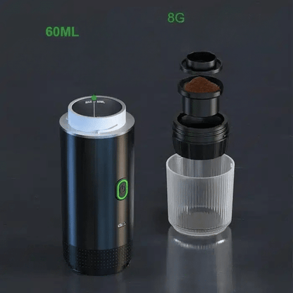 Cafetière Espresso Portable en Acier Inoxydable 250ML - vue 4
