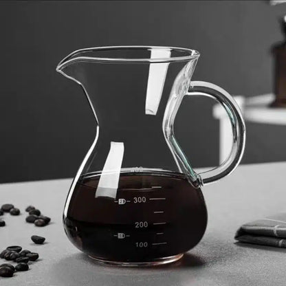 Cafetière Expresso en Verre Élégant avec Filtre Réutilisable 1L - vue 5