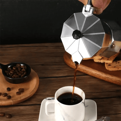 Cafetière Italienne en Aluminium Moka Express 3 Tasses - vue 3