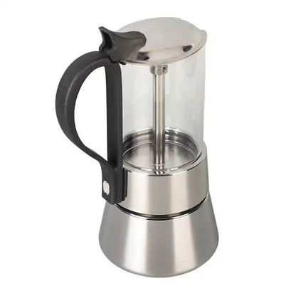 Cafetière Italienne en Inox Design Moderne 6 Tasses - vue 3