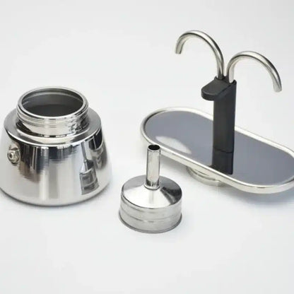 Cafetière Moka en Aluminium 2 Tasses - 100ML - vue 5