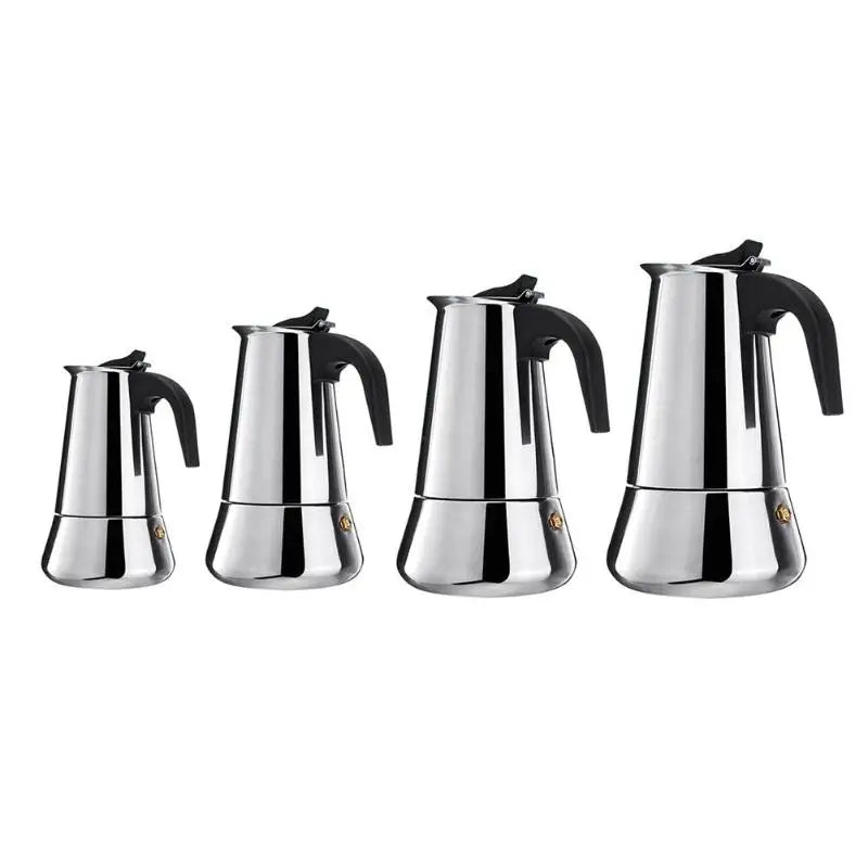 Cafetière Moka en Aluminium Italienne 2 à 6 Tasses - vue 2