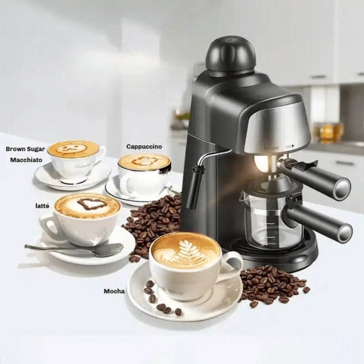 Machine à Café Professionnelle Italienne Design Compact 5 Bars - vue 1