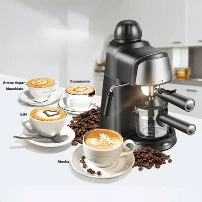 Machine à Café Professionnelle Italienne Design Compact 5 Bars - vue 1