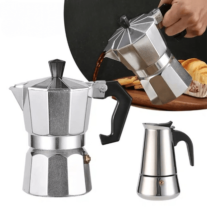 Cafetière Italienne en Aluminium Moka Express 3 Tasses - vue 4
