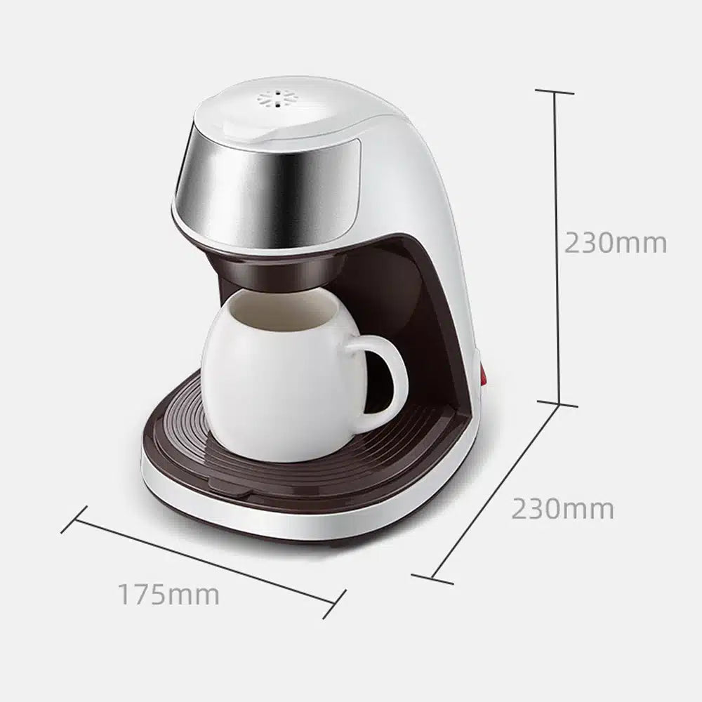 Cafetière Électrique Compacte avec Moulin à Café Intégré 1,2L - vue 5