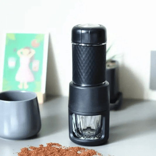 Cafetière Nomade en Acier Inoxydable pour Espresso 250ML - vue 1