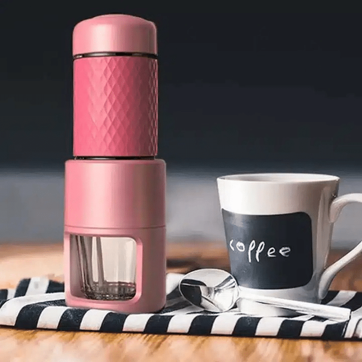 Cafetière Nomade en Acier Inoxydable pour Espresso 250ML - vue 4