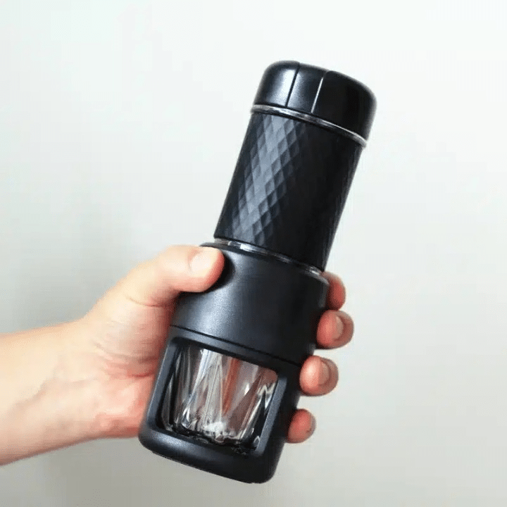 Cafetière Nomade en Acier Inoxydable pour Espresso 250ML - vue 5
