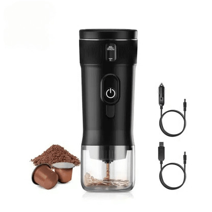Cafetière Portable en Acier Inoxydable avec Infusion Froide 12V - vue 1
