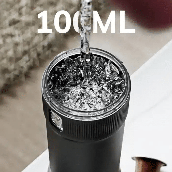 Cafetière Portable en Acier Inoxydable avec Infusion Froide 12V - vue 2