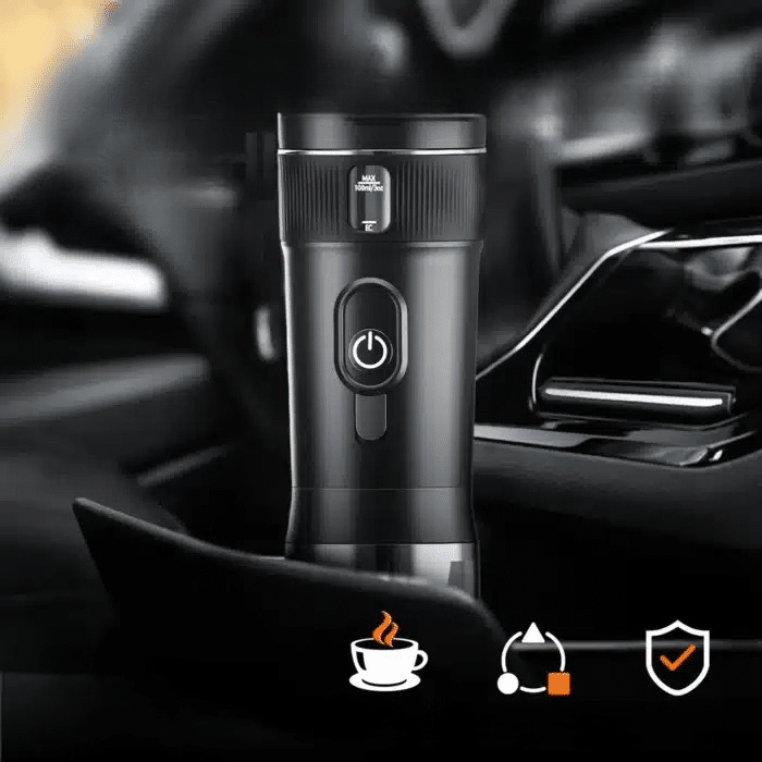 Cafetière Portable en Acier Inoxydable avec Infusion Froide 12V - vue 4