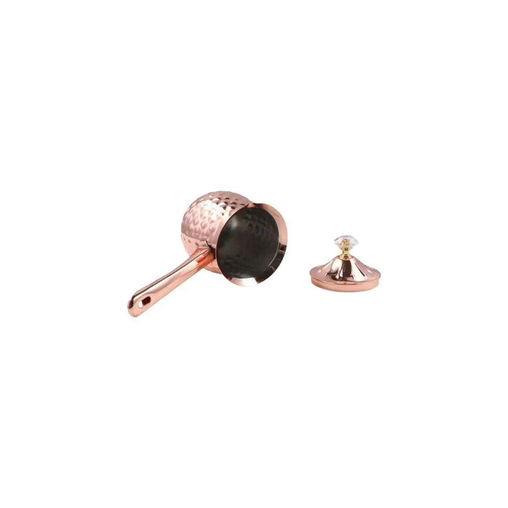 Cafetière Turque Artisanale en Acier Inoxydable 300ML - vue 3