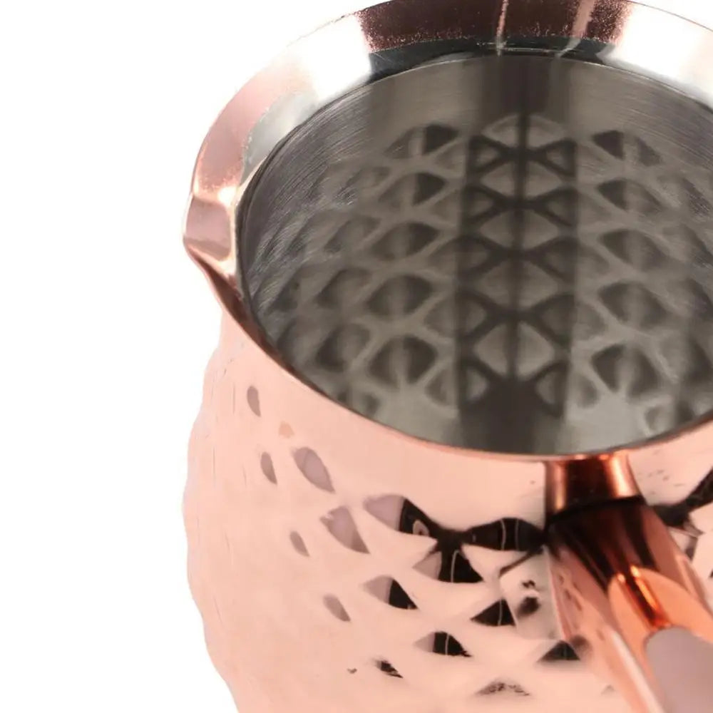 Cafetière Turque Artisanale en Acier Inoxydable 300ML - vue 4