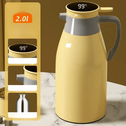 Distributeur de Café Isotherme en Verre avec Affichage Numérique 1L - vue 2