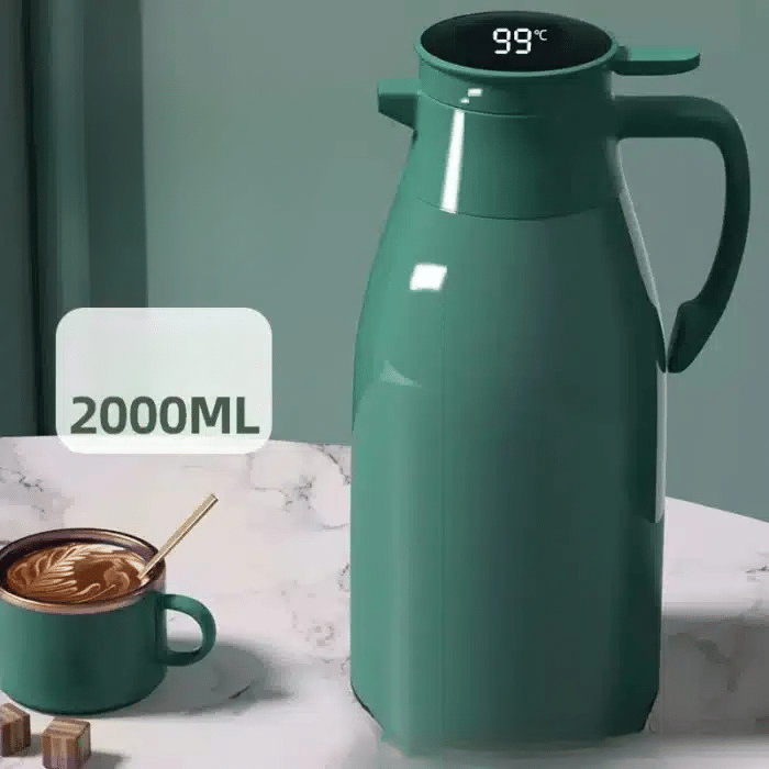 Distributeur de Café Isotherme en Verre avec Affichage Numérique 1L - vue 5