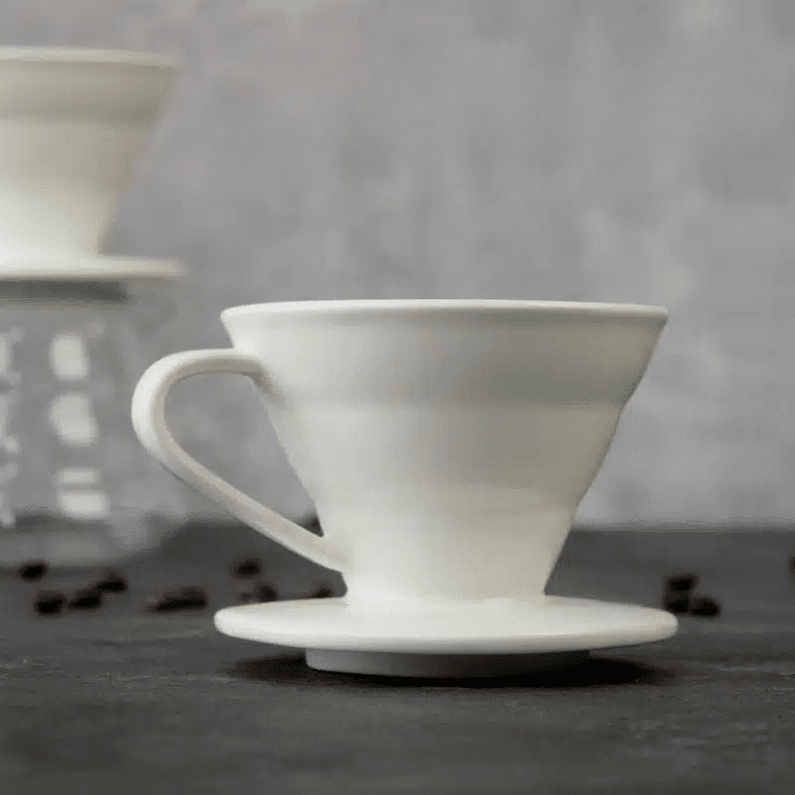 Dripper V60 en Céramique Design Épuré pour Café Parfait - vue 5