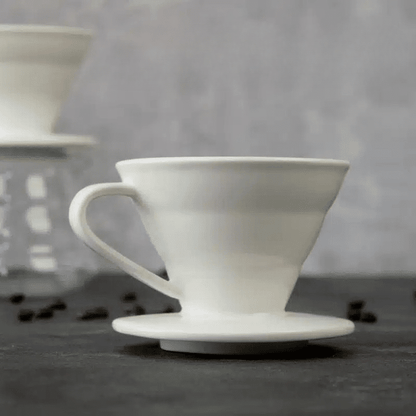 Dripper V60 en Céramique Design Épuré pour Café Parfait - vue 5