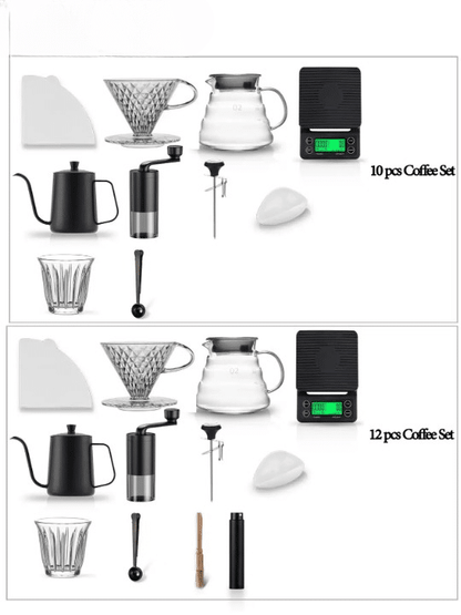 Ensemble Complet de Préparation de Café Barista en Acier Inoxydable - vue 4